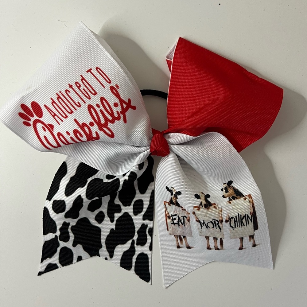 Chick-Fil-A Competition Cheer Bow